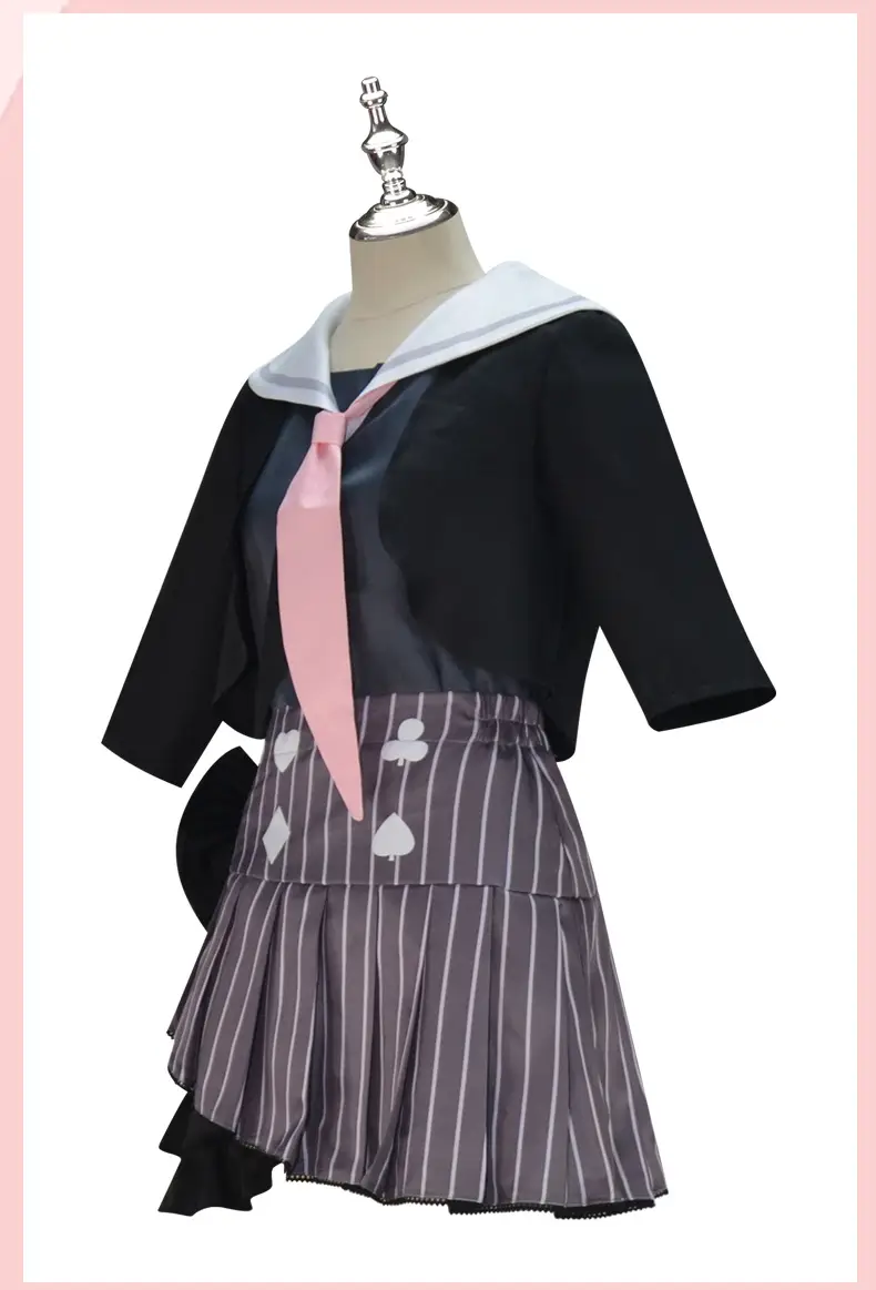 Xiaoshan Ruixi Cosplay Dress Black Plaid Skirt — feature 11