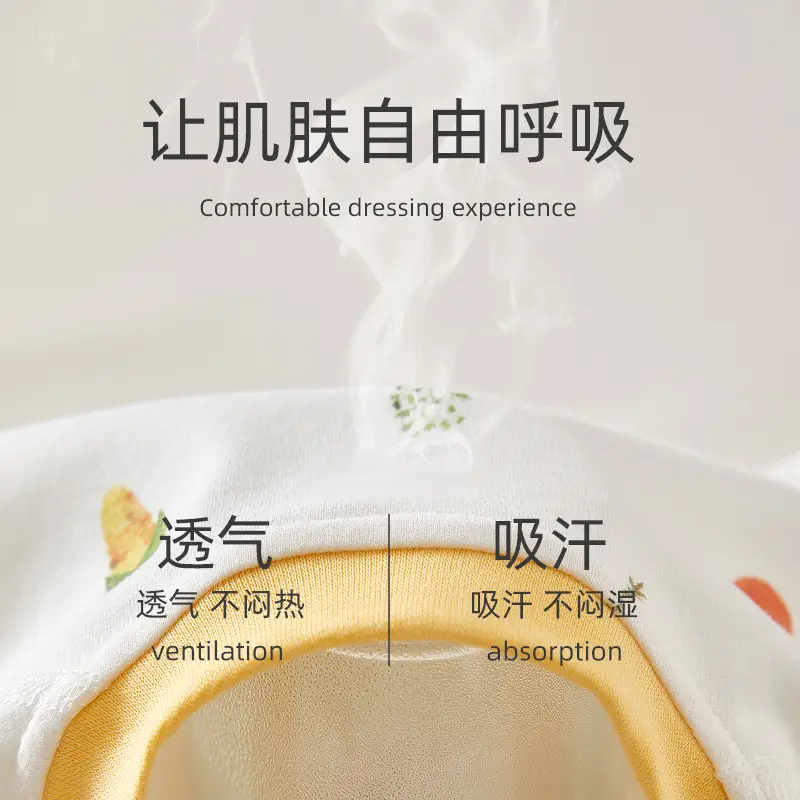Newborn Pajamas Autumn Winter Baby Pajamas Boneless - Image 4