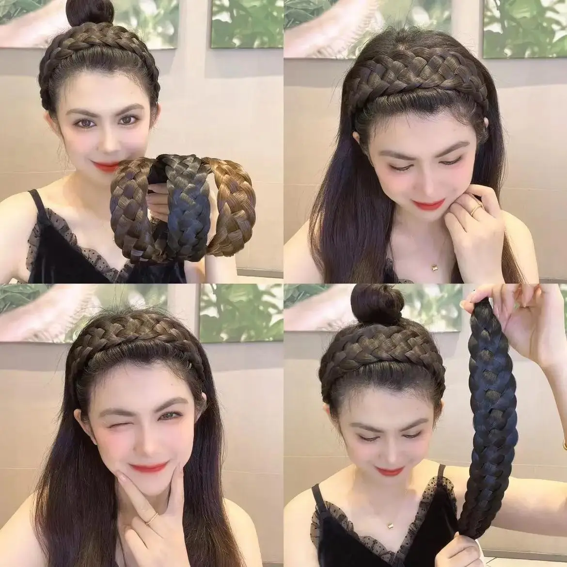 Widened Braided Hair Hoop for Women - Image 6