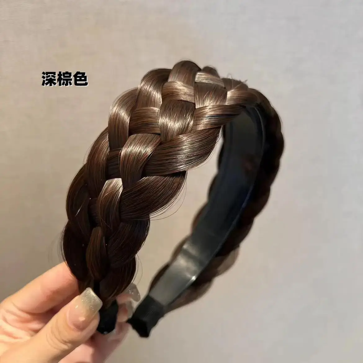Widened Braided Hair Hoop for Women - Image 2