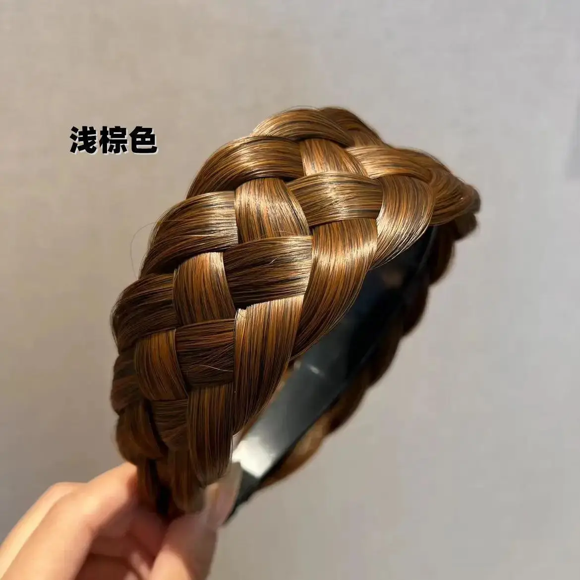 Widened Braided Hair Hoop for Women - Image 3