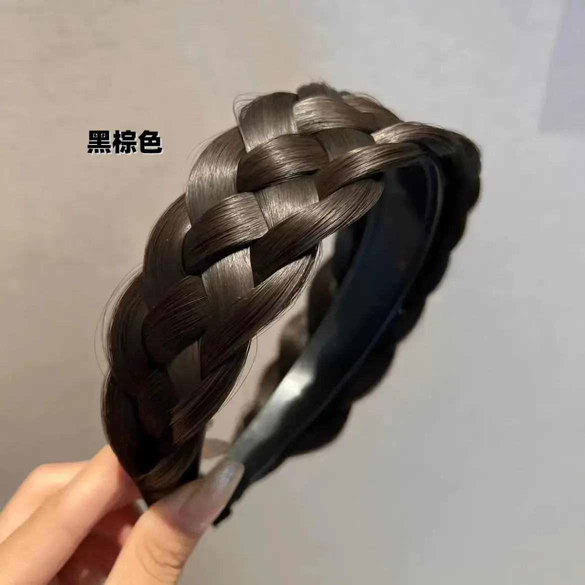 Widened Braided Hair Hoop for Women - Image 4