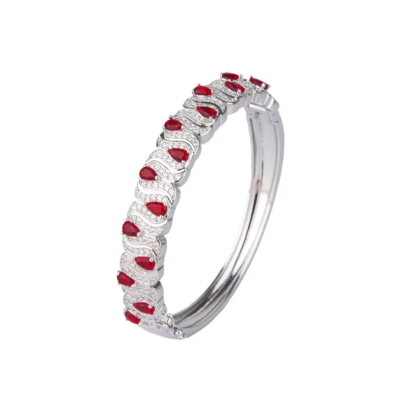 Luxury Emerald Gemstone Bracelet Set for Men Women - Image 7