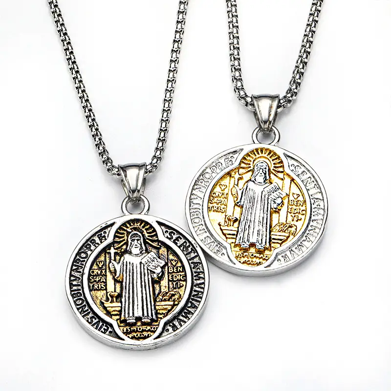 Haiteng Stainless Steel Pendant with Cross Border Design — feature 3