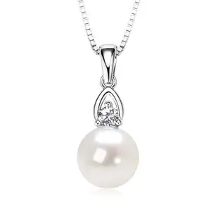 14K Gold Pearl Swan Necklace for Women — feature 37