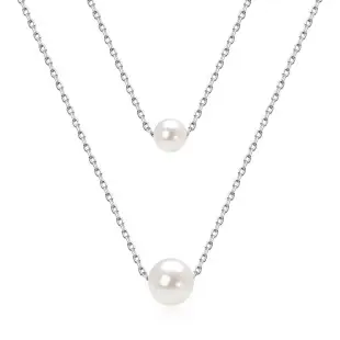 14K Gold Pearl Swan Necklace for Women — feature 41