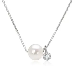 14K Gold Pearl Swan Necklace for Women — feature 43