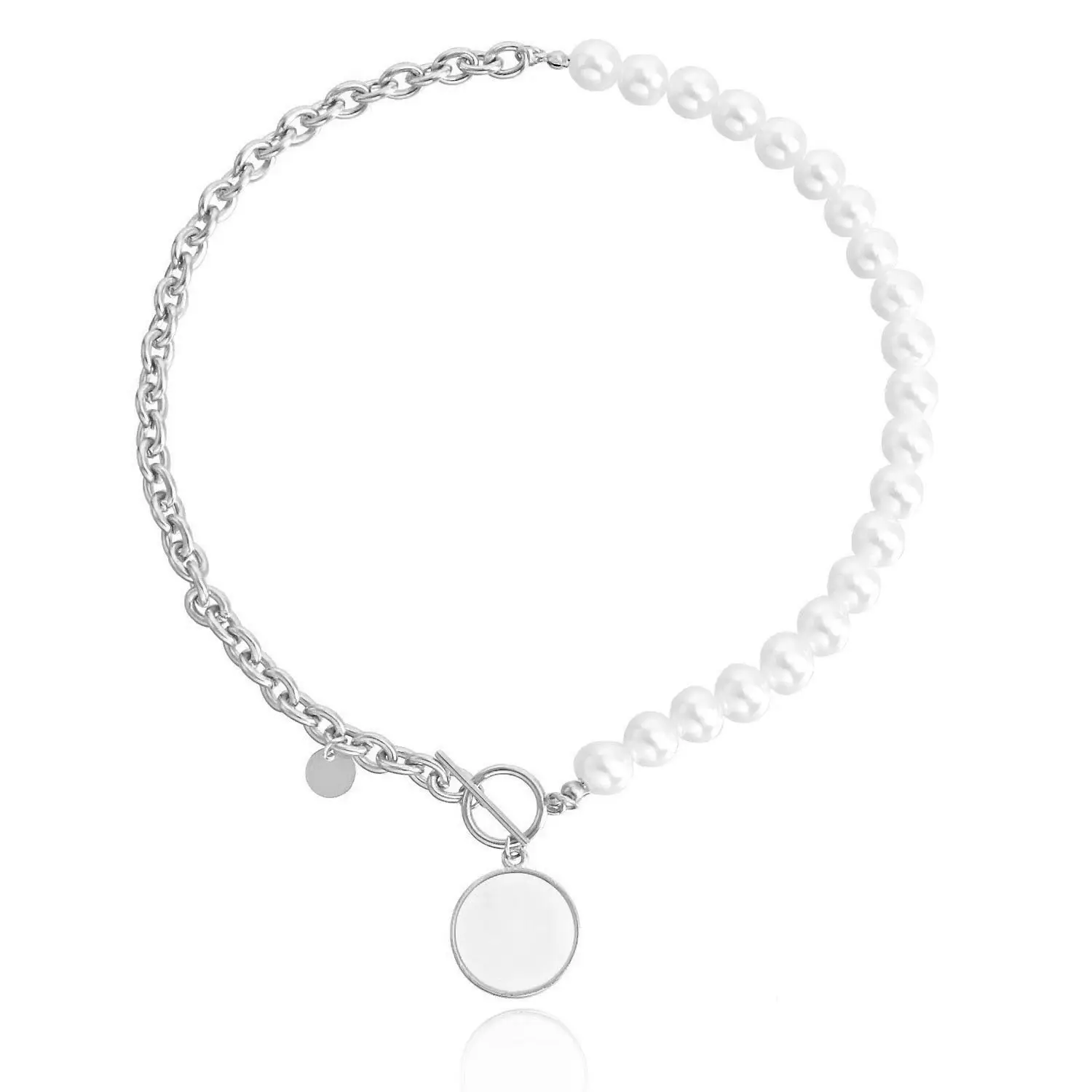 Silver Black Cross Bracelet for Women - Image 11
