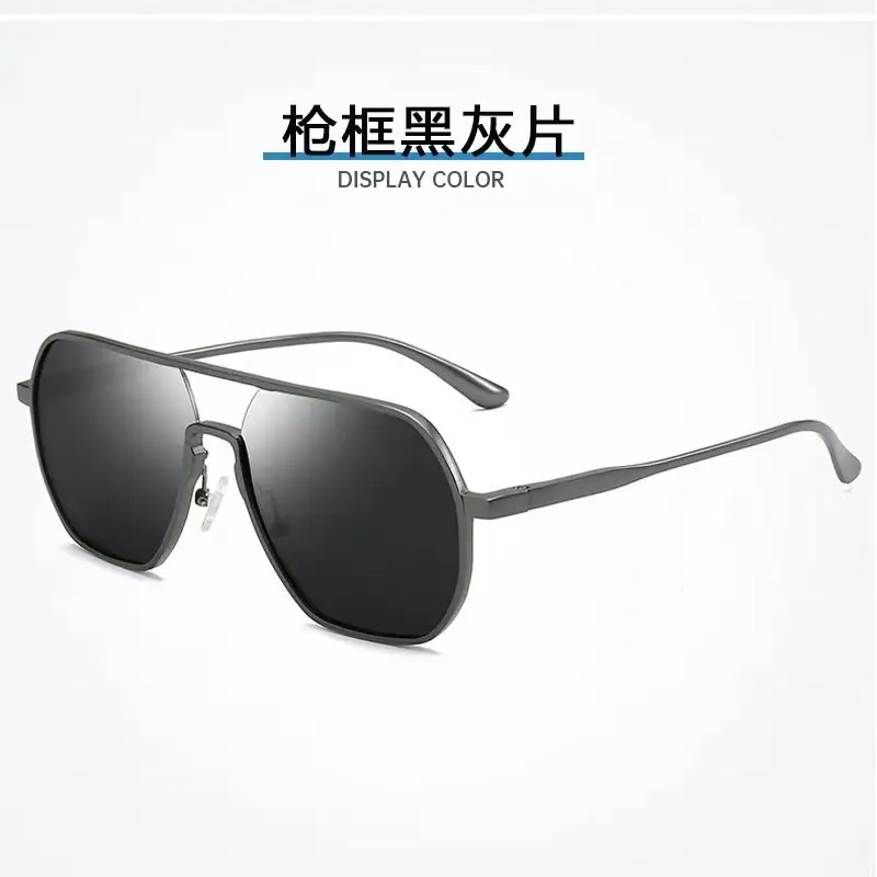 Color-Changing Aluminum Sunglasses for Men
