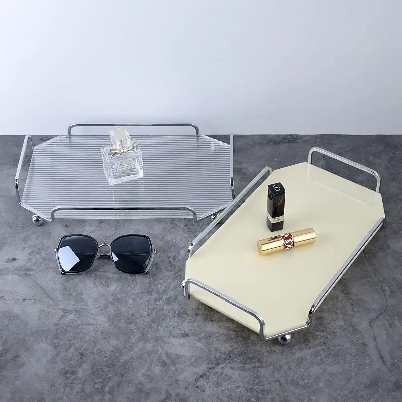 Acrylic Perfume & Cosmetics Storage Rack for Bathroom - Image 6
