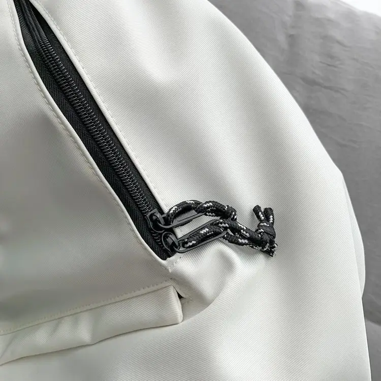 Black Nylon Messenger Bag for Women Spring 2022 — feature 58