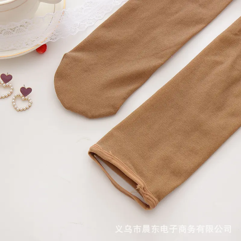 Women's Mesh Leggings Spring Autumn Slimming Skin Color - Image 7