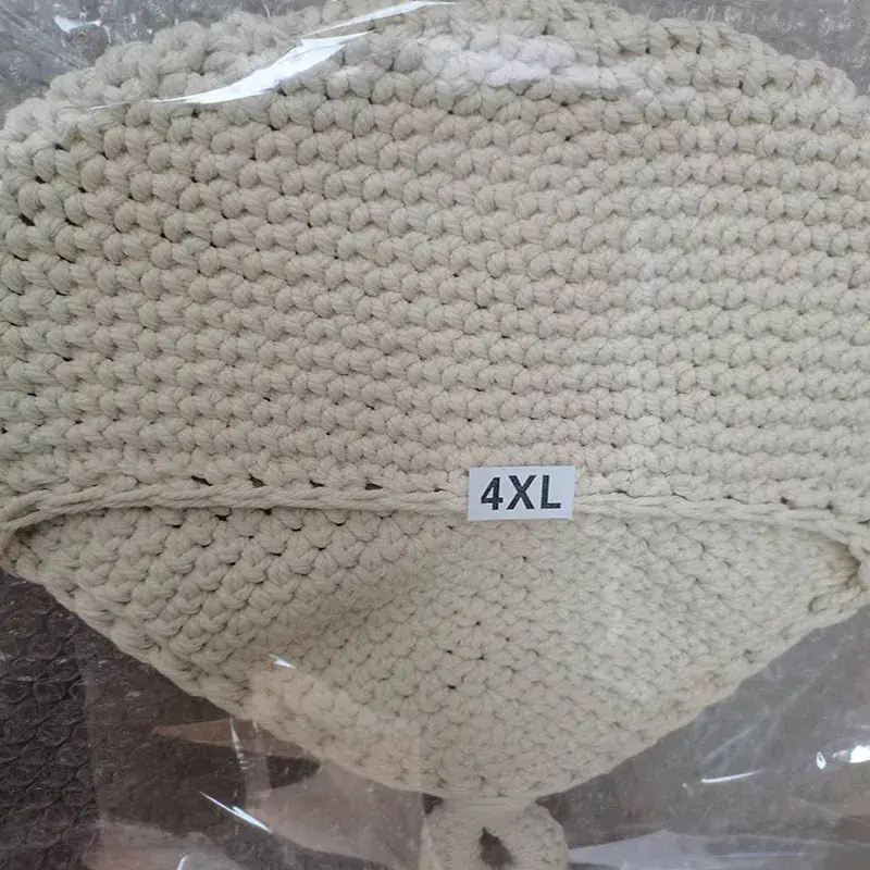 White Cotton Factory Crocheted Vegetable & Fruit Basket - Image 6