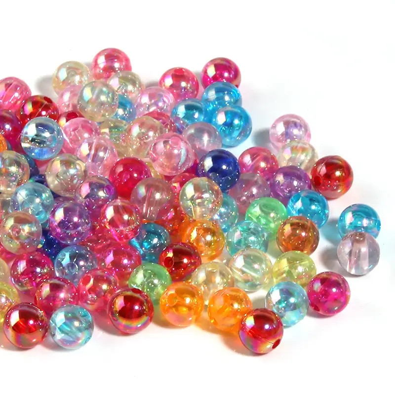Transparent Acrylic Fantasy Loose Beads for DIY Jewelry
