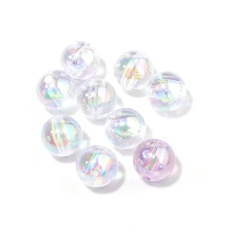 Transparent Acrylic Fantasy Loose Beads for DIY Jewelry