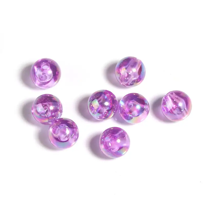Transparent Acrylic Fantasy Loose Beads for DIY Jewelry