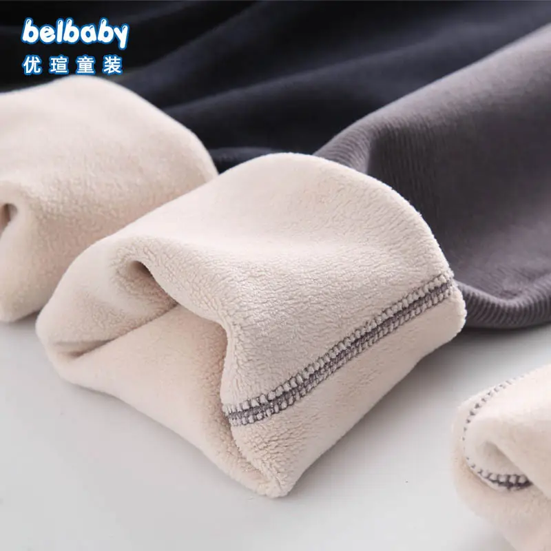 Children's Fleece Leggings Warm Thick Winter Pants - Image 9