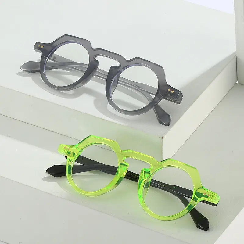 Autumn New Round Sunglasses for Men Cross-Border Retro Frame - Image 8