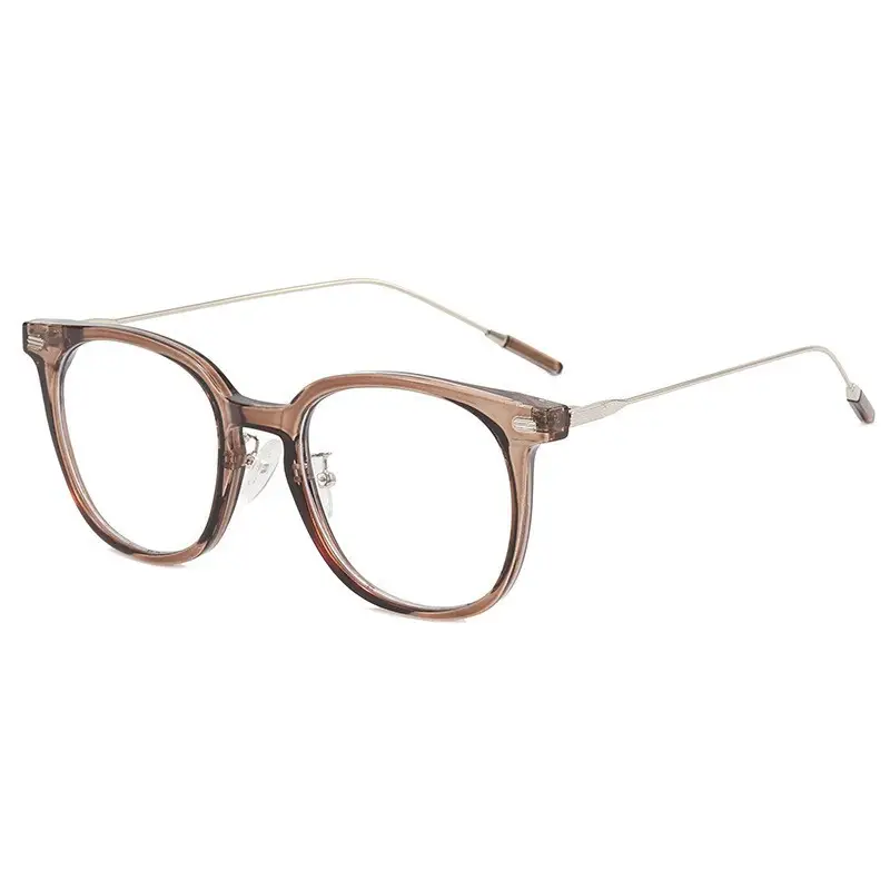 Women's Korean Style Anti-Blue Light Glasses Transparent Frame - Image 5