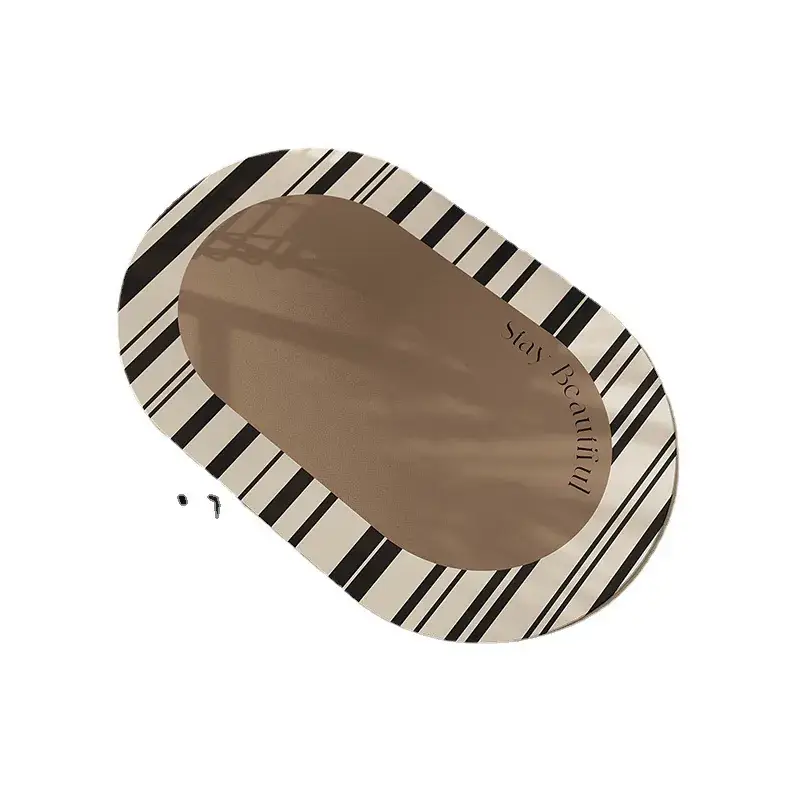 Minimalist Diatom Tile Floor Mat Non-Slip Toilet Door Mat - Image 5