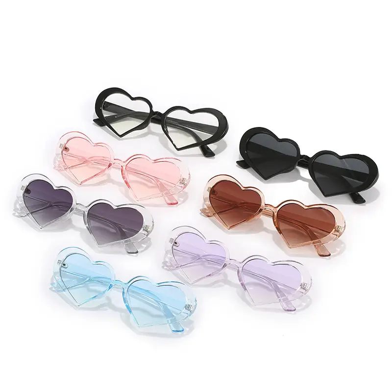 Peach Heart PC Sunglasses for Women