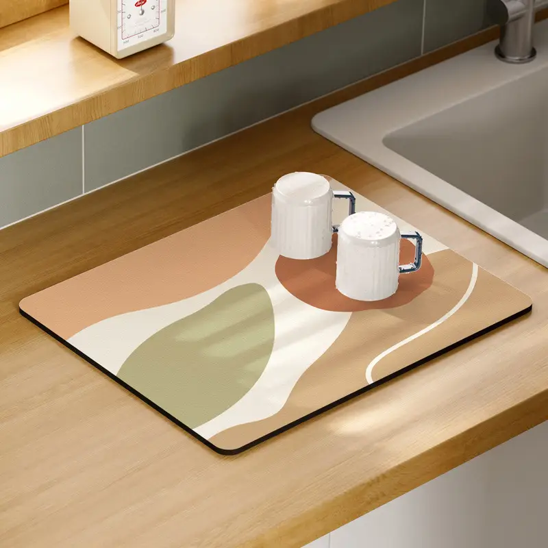 Warming-draining pad