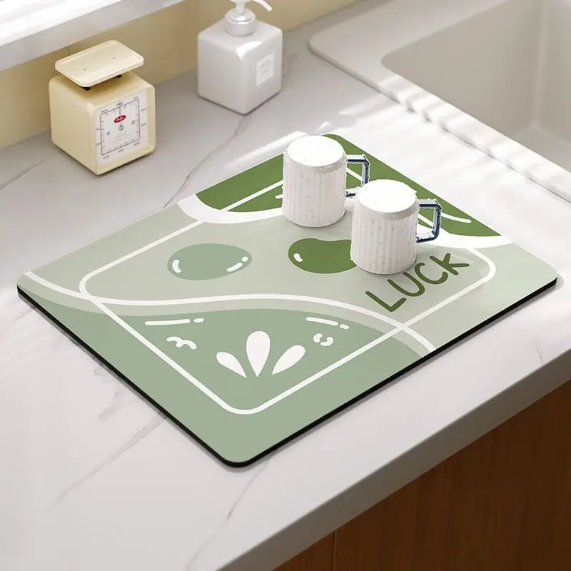 Drain Pad-Good Luck-Green