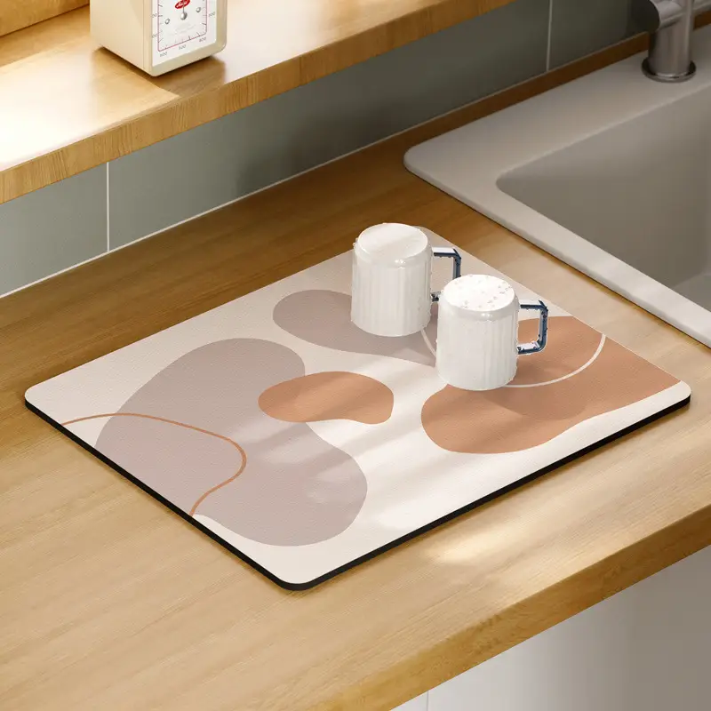 Warm Taro-draining mat