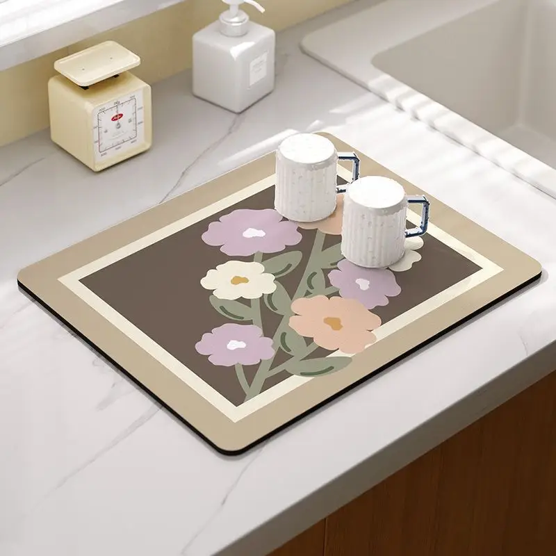 Drain mat-fragrant flowers