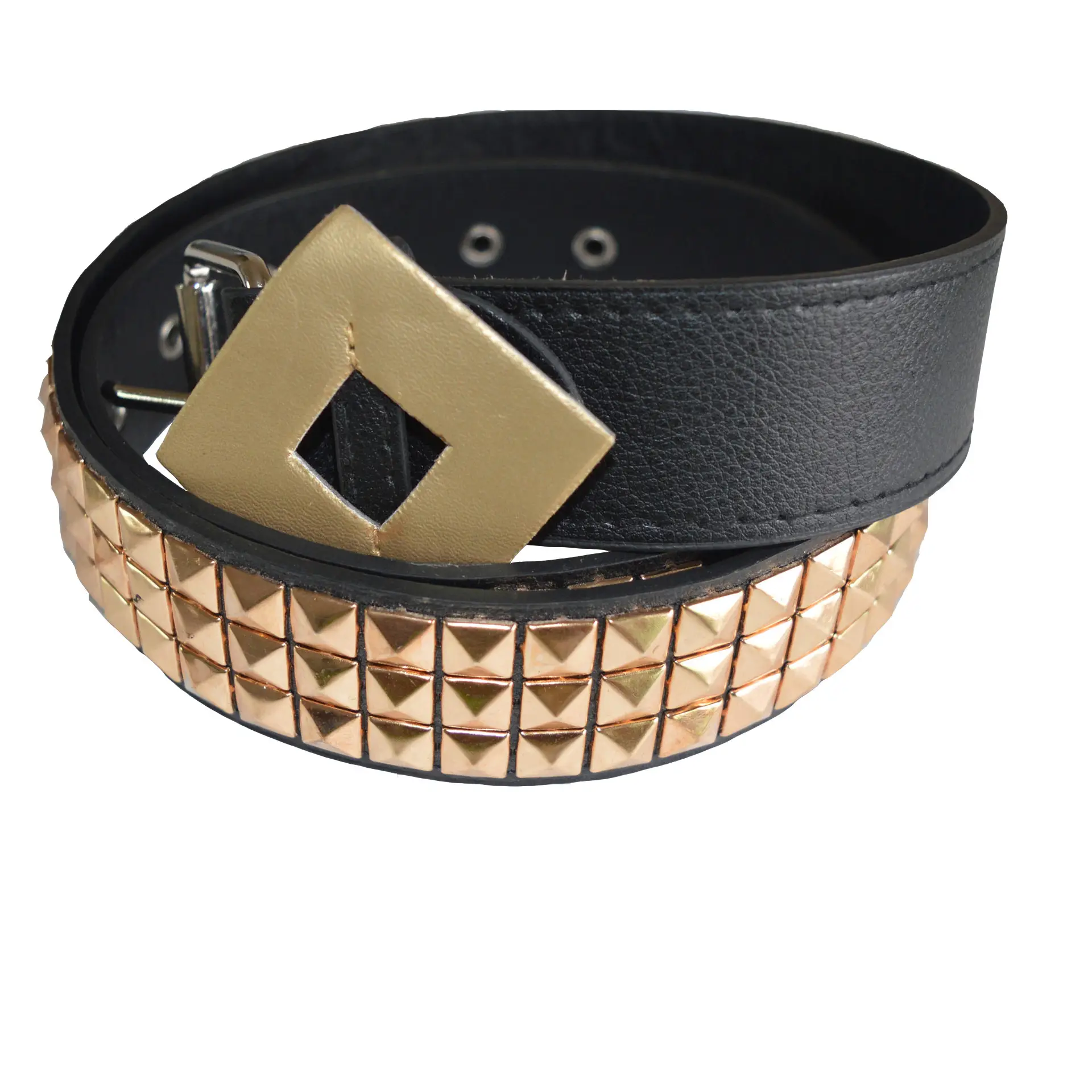 Suicide Squad Cos Harley Quinn Black Belt with Gold Clasp - Image 9