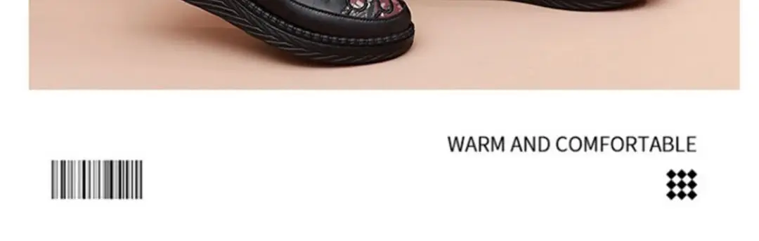 Old Beijing Winter Cotton Shoes, Grandma Shoes, Foreign Trade Soft Sole Thickened Mother's Shoes, Warm Snow Boots for the Elderly Wholesale — feature 27
