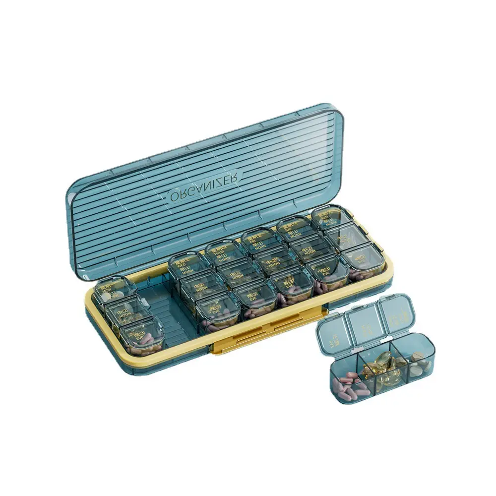 Portable Medicine Dispenser Large Capacity Three Meals a Day - Image 8