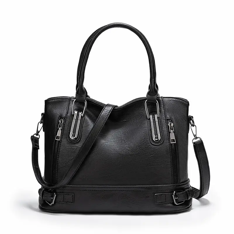 Black Women's Shoulder Bag 2025 Autumn Winter European American - Image 3