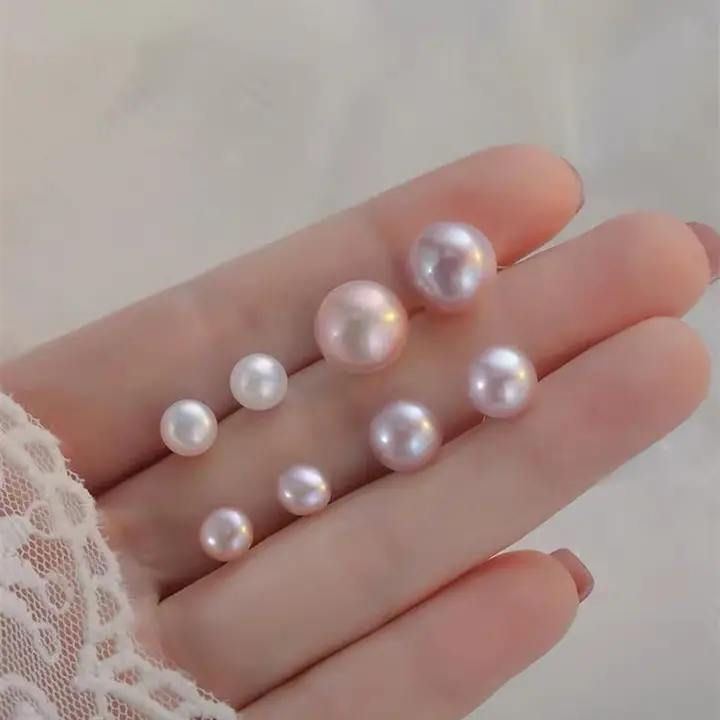 S999 Sterling Silver Pearl Earrings for Women - Image 8