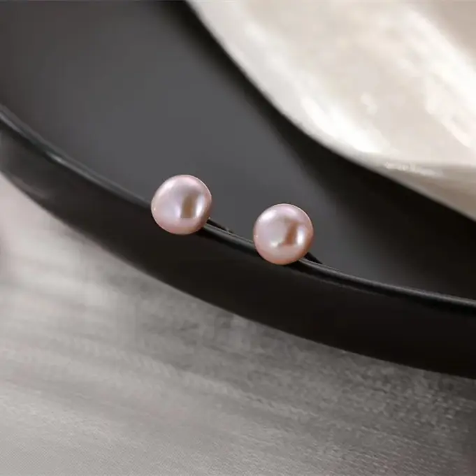 S999 Sterling Silver Pearl Earrings for Women - Image 10