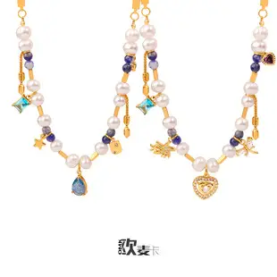 French Style Titanium Steel Earrings with Imitation Pearls 18K Gold — feature 1