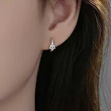 Broken Silver Flower Shadow Necklace with Square Earrings — feature 20