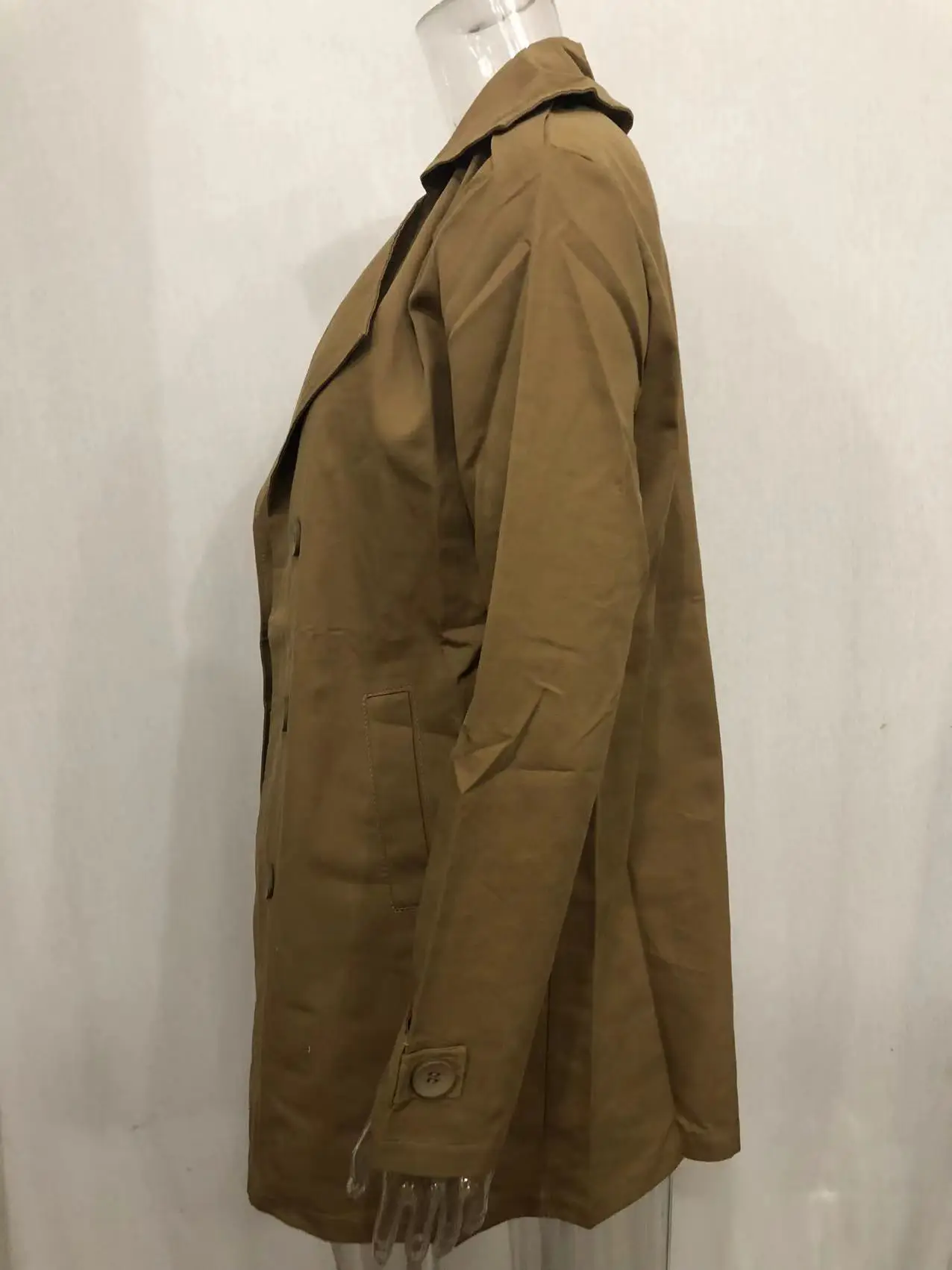 2025 Men's Mid-Length Slim Fit Windbreaker Coat — feature 12