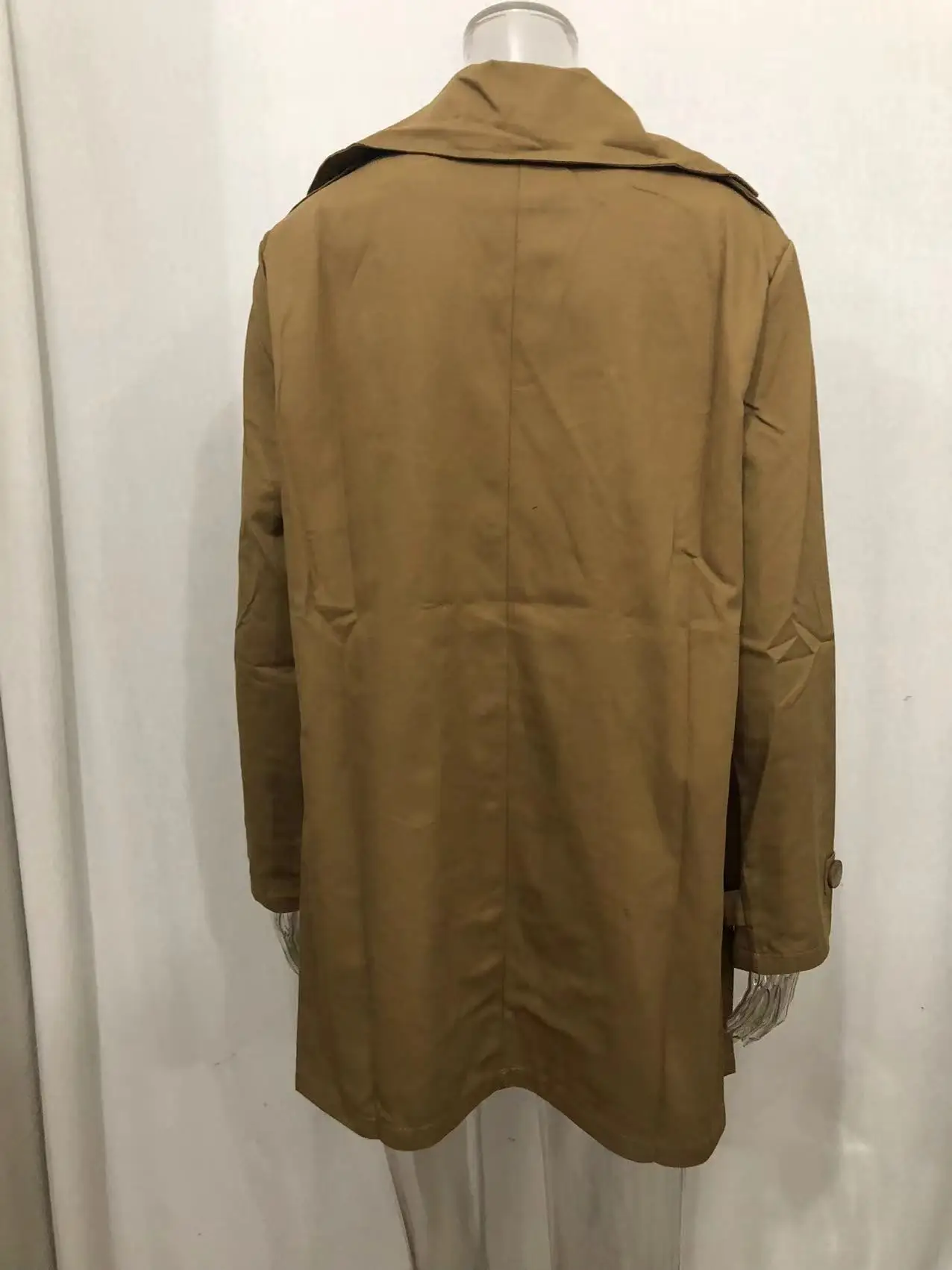 2025 Men's Mid-Length Slim Fit Windbreaker Coat — feature 13