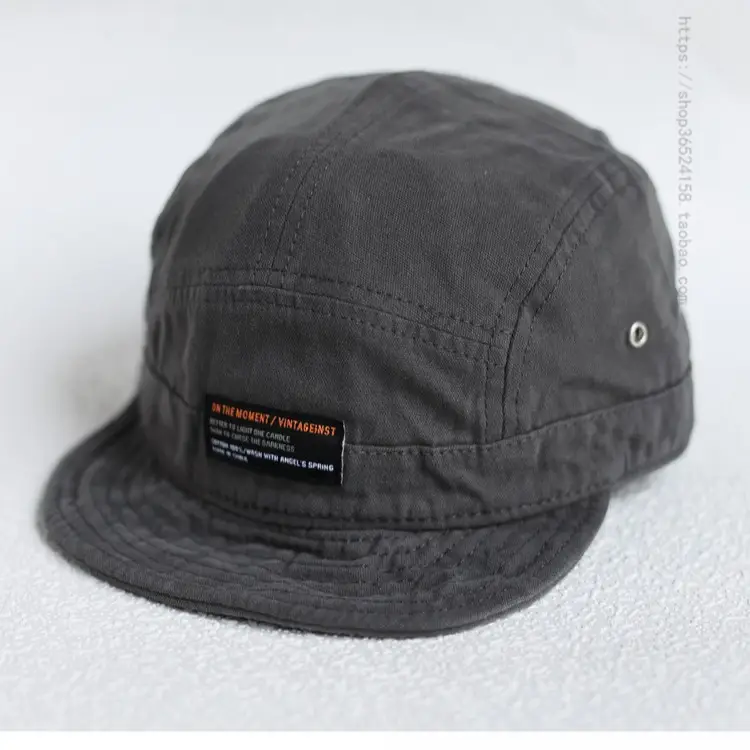 Japanese Style Retro Hat Men's Reverse Rim Short Rim Cap - Image 8