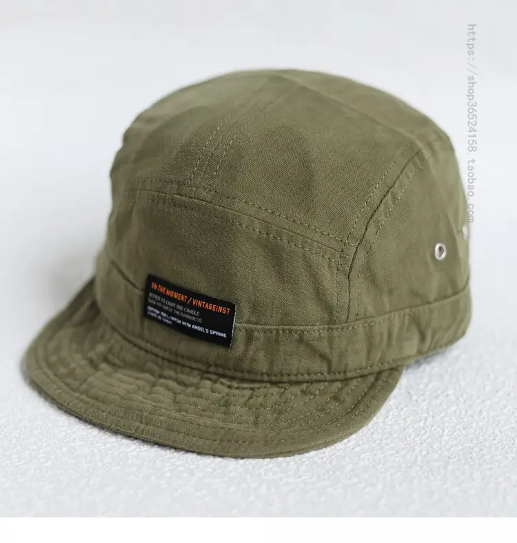 Japanese Style Retro Hat Men's Reverse Rim Short Rim Cap — feature 4