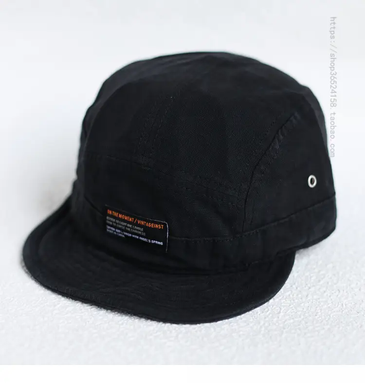 Japanese Style Retro Hat Men's Reverse Rim Short Rim Cap — feature 6