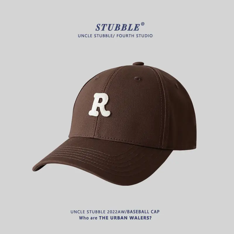 Pink Letter R Baseball Cap Women Men - Image 11