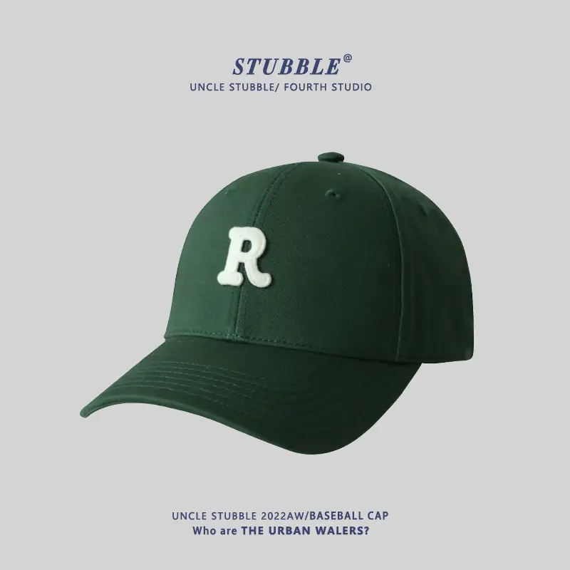 Pink Letter R Baseball Cap Women Men - Image 12