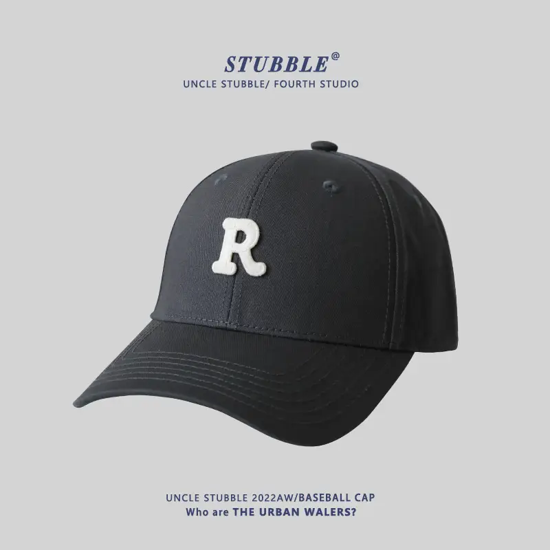 Pink Letter R Baseball Cap Women Men - Image 14