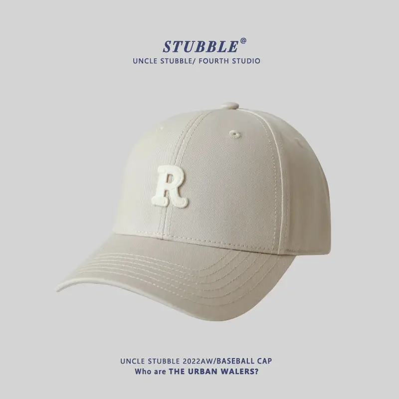 Pink Letter R Baseball Cap Women Men - Image 2