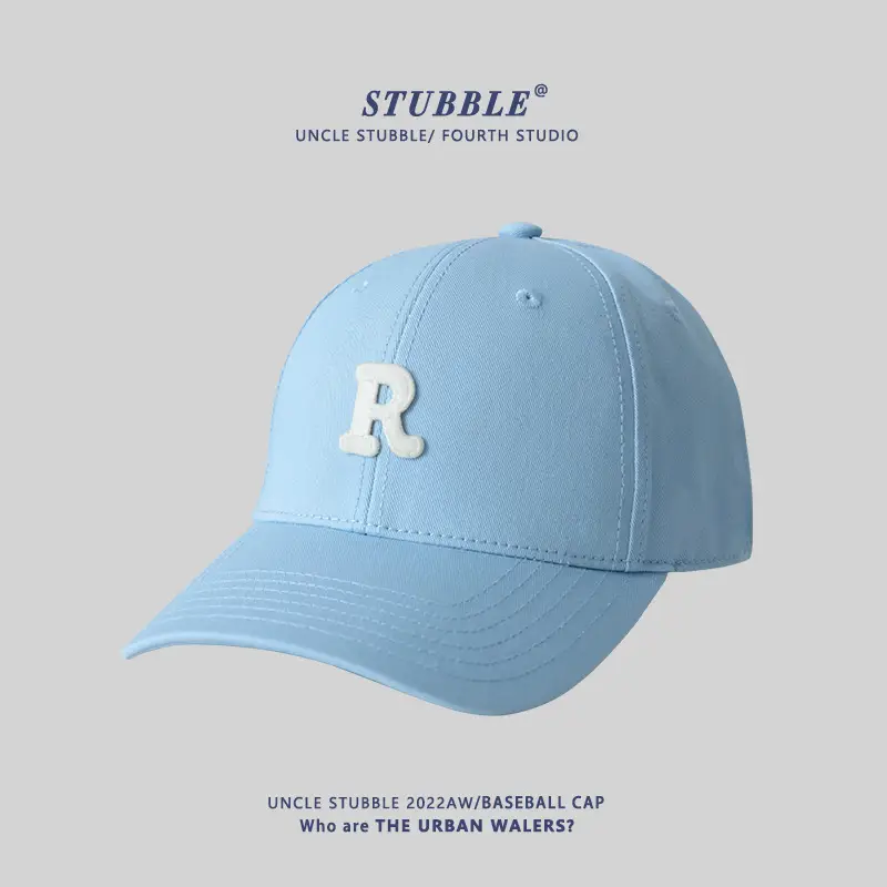 Pink Letter R Baseball Cap Women Men - Image 6