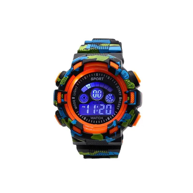 Multifunctional Electronic Camouflage Watch for Men - Image 12