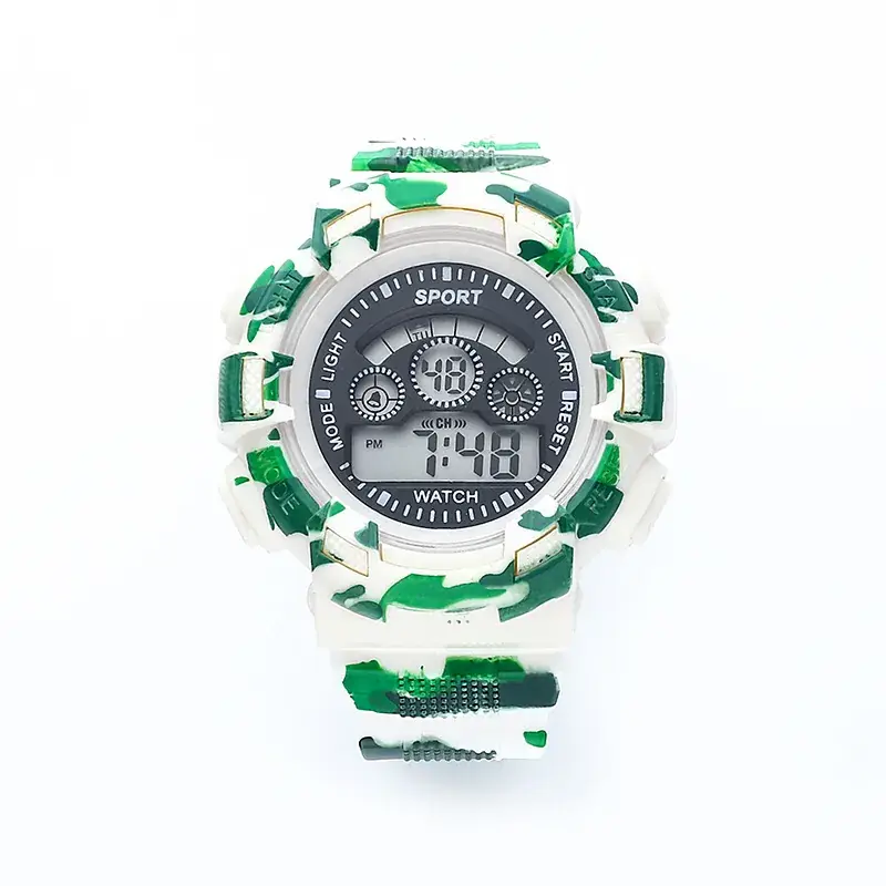 Multifunctional Electronic Camouflage Watch for Men - Image 3