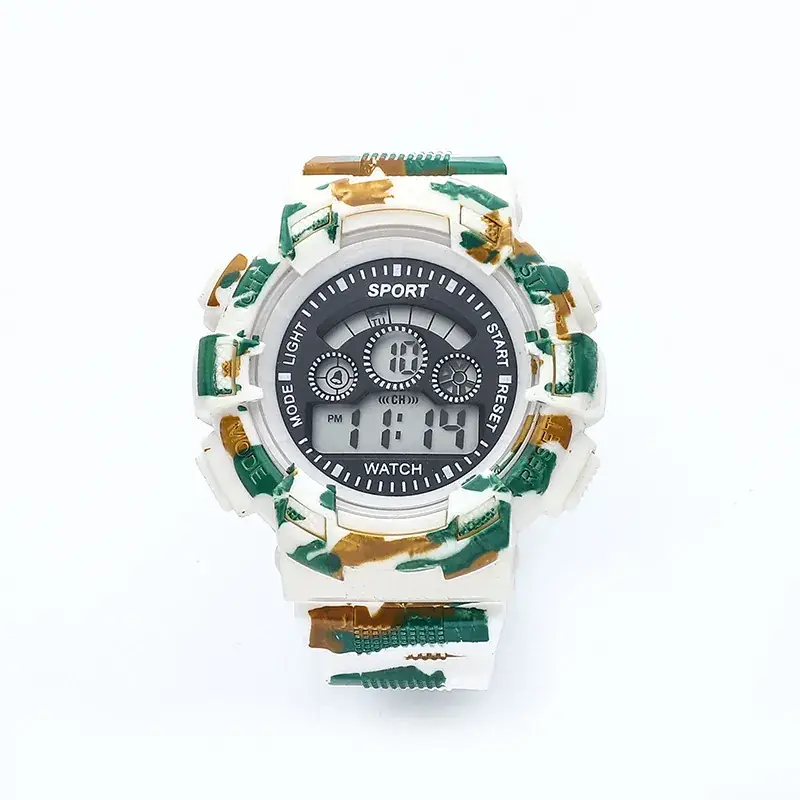 Multifunctional Electronic Camouflage Watch for Men - Image 4